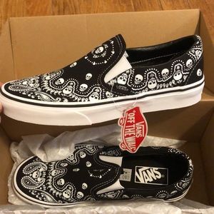 Vans Classic Slip On, Bandana (black/true white)